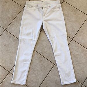 Joe’s Jeans white skinny pants size 31